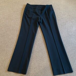 Theory Black Crepe full length pants , size 8-10.